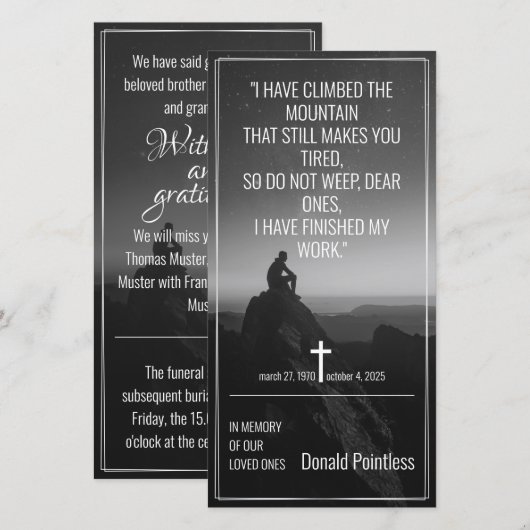 ライフワーク (正面/裏面)