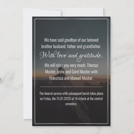 ライフワーク (裏面)