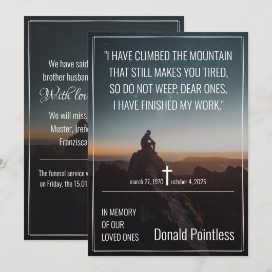 ライフワーク (正面/裏面)