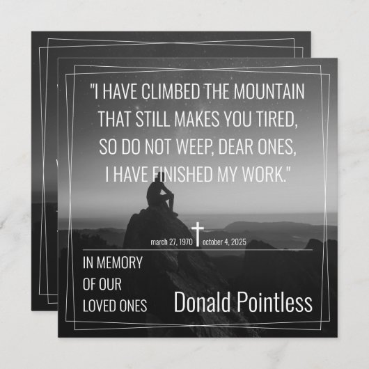 ライフワーク (正面/裏面)