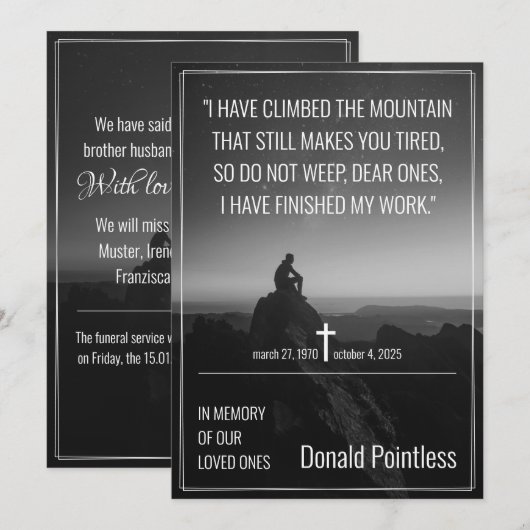 ライフワーク (正面/裏面)