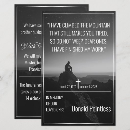 ライフワーク (正面/裏面)