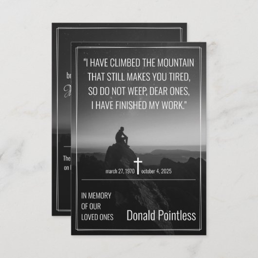 ライフワーク (正面/裏面)