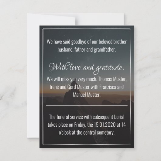 ライフワーク (裏面)