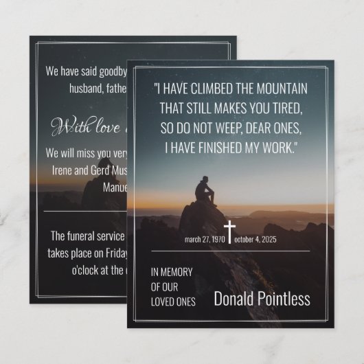 ライフワーク (正面/裏面)