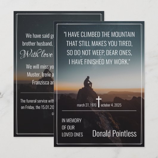 ライフワーク (正面/裏面)