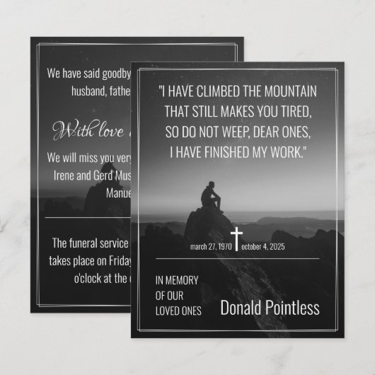 ライフワーク (正面/裏面)