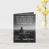 ライフワーク カード (黄色い花)