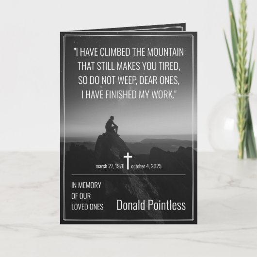 ライフワーク カード (正面)