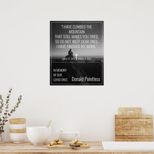 ライフワーク ポスター (キッチン)