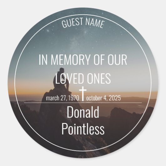 ライフワーク ラウンドシール (正面)