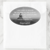 ライフワーク 楕円形シール (バッグ)