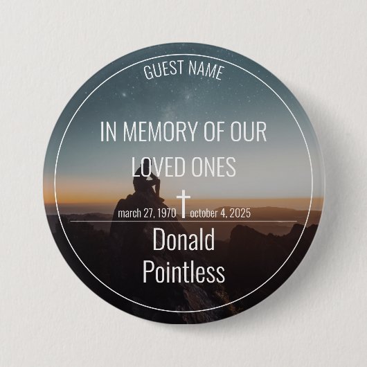 ライフワーク 缶バッジ (正面)