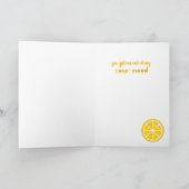 ライフ与えミーレモン友情グリーティングカード カード (内部)