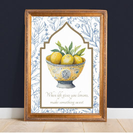 ライフ与えユーレモンズ感動的キッチンアート ポスター