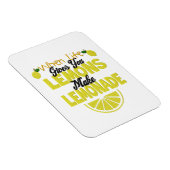 ライフ与えリモン（独自の背景色を追加） マグネット (右側)