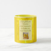 ライフ与えレモン…リモンチェロ・マグカップを作る マグカップ (中央)