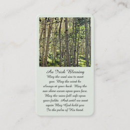 ライフ写真葬儀カードお祝い 名刺