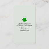 ライフ写真記念カードお祝い 名刺 (裏面)