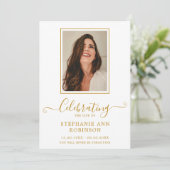 ライフ写真金ゴールドのサービス順のお祝い プログラム (スタンド正面)