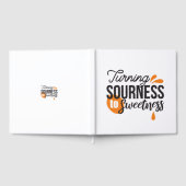 ライフ前向きメッセージ – サワーからスウィートへ ゲストブック (全面)