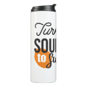 ライフ前向きメッセージ – サワーからスウィートへ タンブラー (回転左)