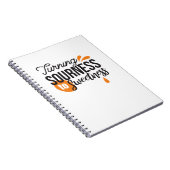 ライフ前向きメッセージ – サワーからスウィートへ ノートブック (右側)