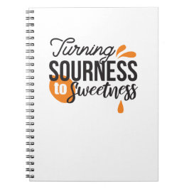 ライフ前向きメッセージ – サワーからスウィートへ ノートブック