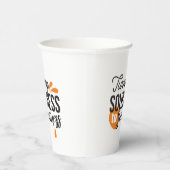 ライフ前向きメッセージ – サワーからスウィートへ 紙コップ (右)