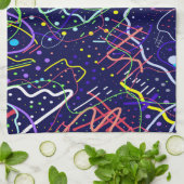 ライフ宇宙 キッチンタオル (折り畳み)