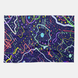 ライフ宇宙 キッチンタオル