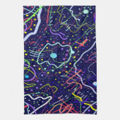 ライフ宇宙 キッチンタオル (縦)