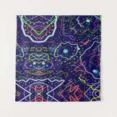 ライフ宇宙 タペストリー (正面(横))