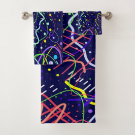 ライフ宇宙 バスタオルセット