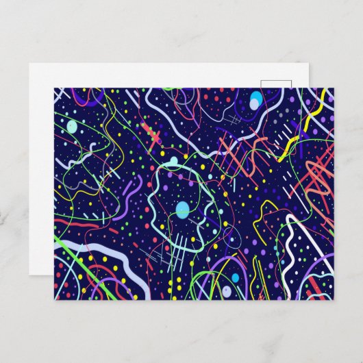 ライフ宇宙 ポストカード (正面/裏面)