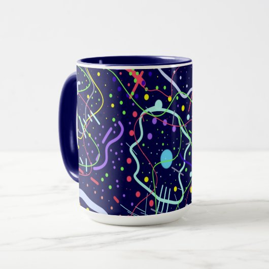 ライフ宇宙 マグカップ (正面左)