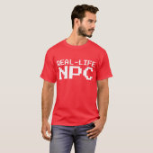 ライフ実在NPC Tシャツ (正面フル)