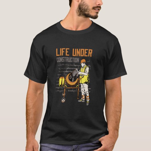 ライフ建築 Tシャツ (正面)