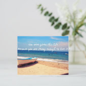 ライフ引用文はがき ポストカード (スタンド正面)