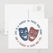 ライフ引用文はがき ポストカード (正面/裏面)