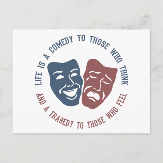 ライフ引用文はがき ポストカード (正面)