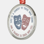 ライフ引用文オーナメント メタルオーナメント (左)