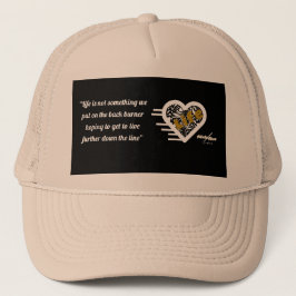 ライフ引用文キャップby詩人Adiela Akoo キャップ