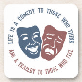 ライフ引用文コースター コースター (正面)