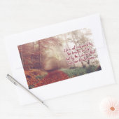 ライフ引用文シール 長方形シール (封筒)