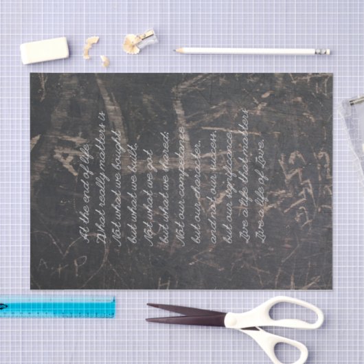 ライフ引用文テクスチャ効果ワードアート 薄葉紙 (クラフト)