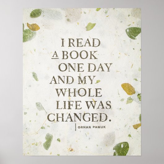 ライフ引用文バイオルハンパムク ポスター (正面)