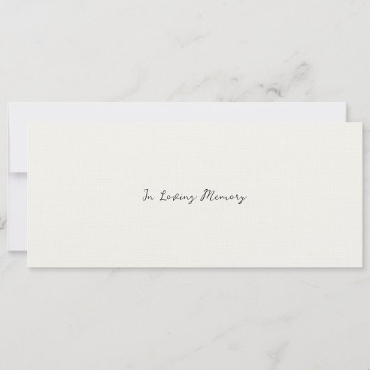 ライフ引用文ブックマークの写真お祝い (裏面)