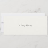 ライフ引用文ブックマークの写真お祝い (裏面)