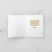 ライフ引用文ブラックペイズリーノテカードアディエラアコー ノートカード (内部)